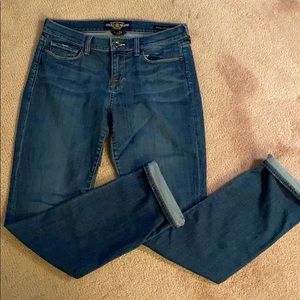 Straight leg jeans